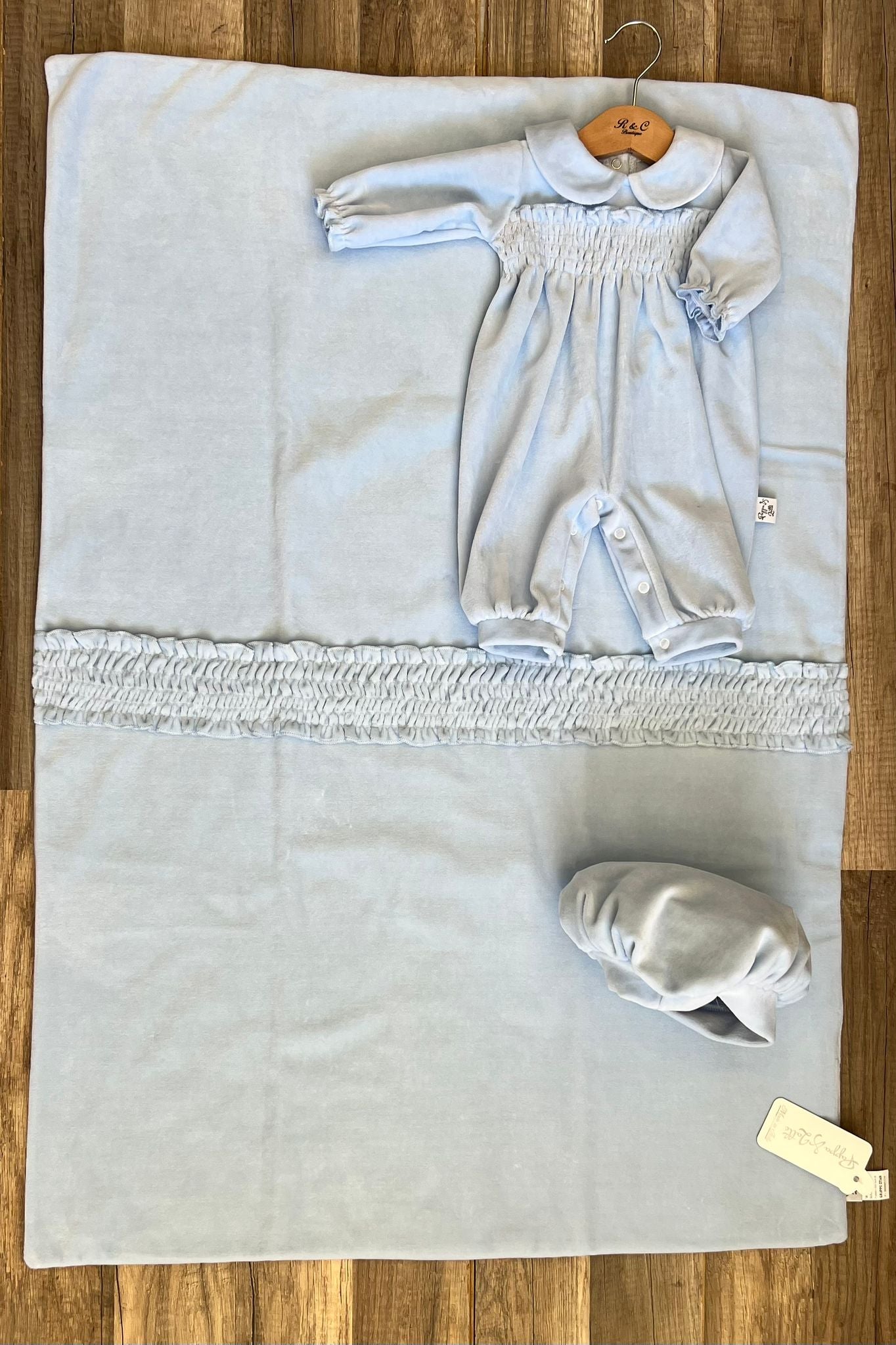 Coordinato Pappa & Latte Punto Smock