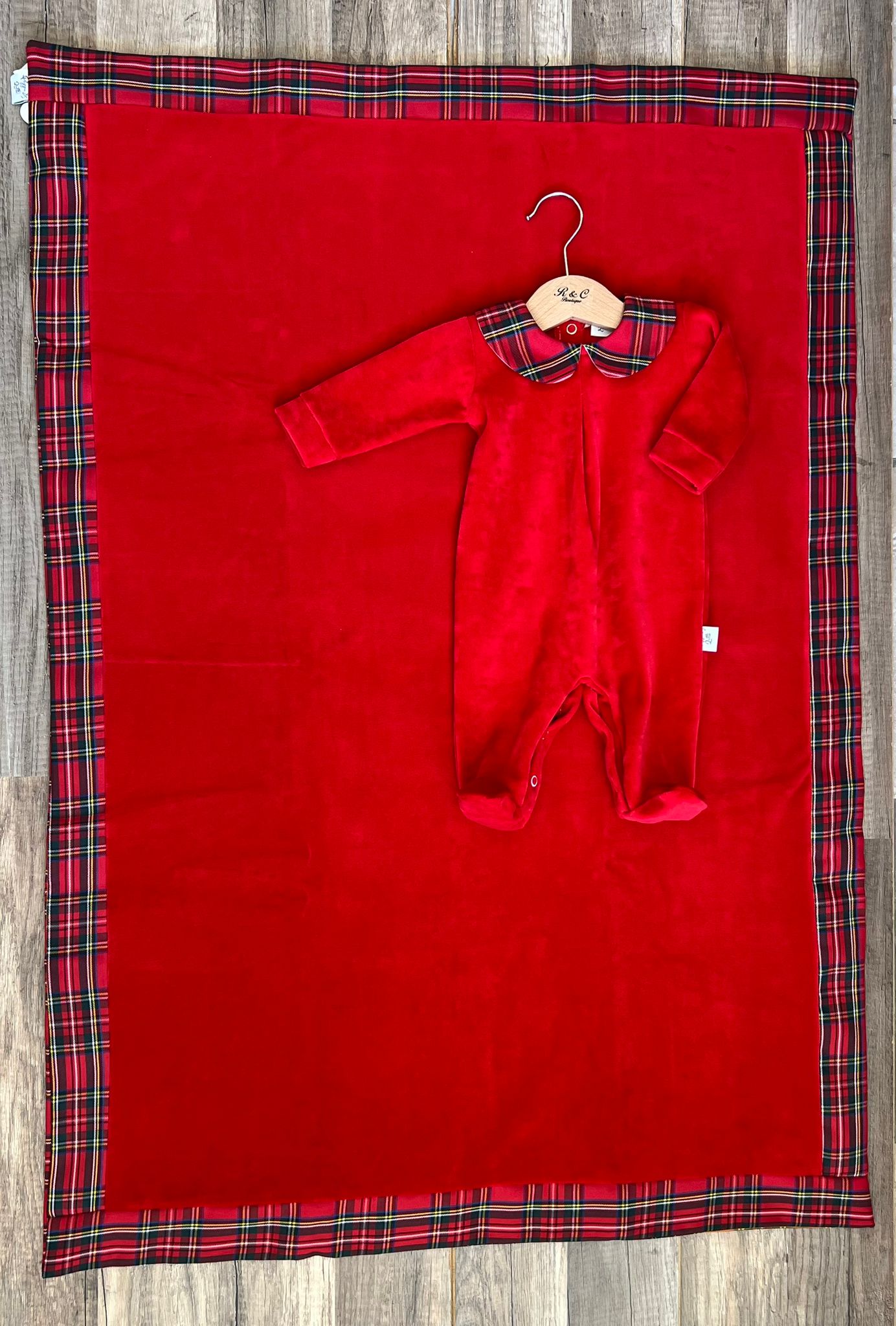 Coordinato Scozzese Pappa & Latte