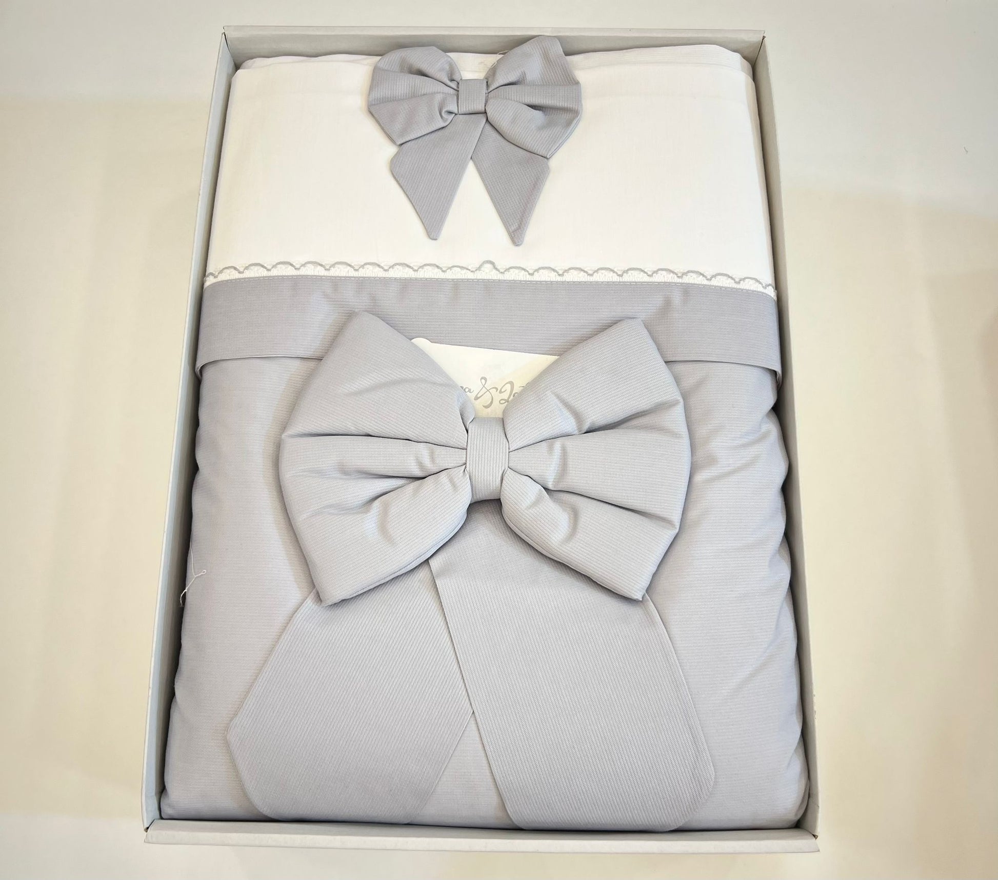 Trapunta fiocco culla