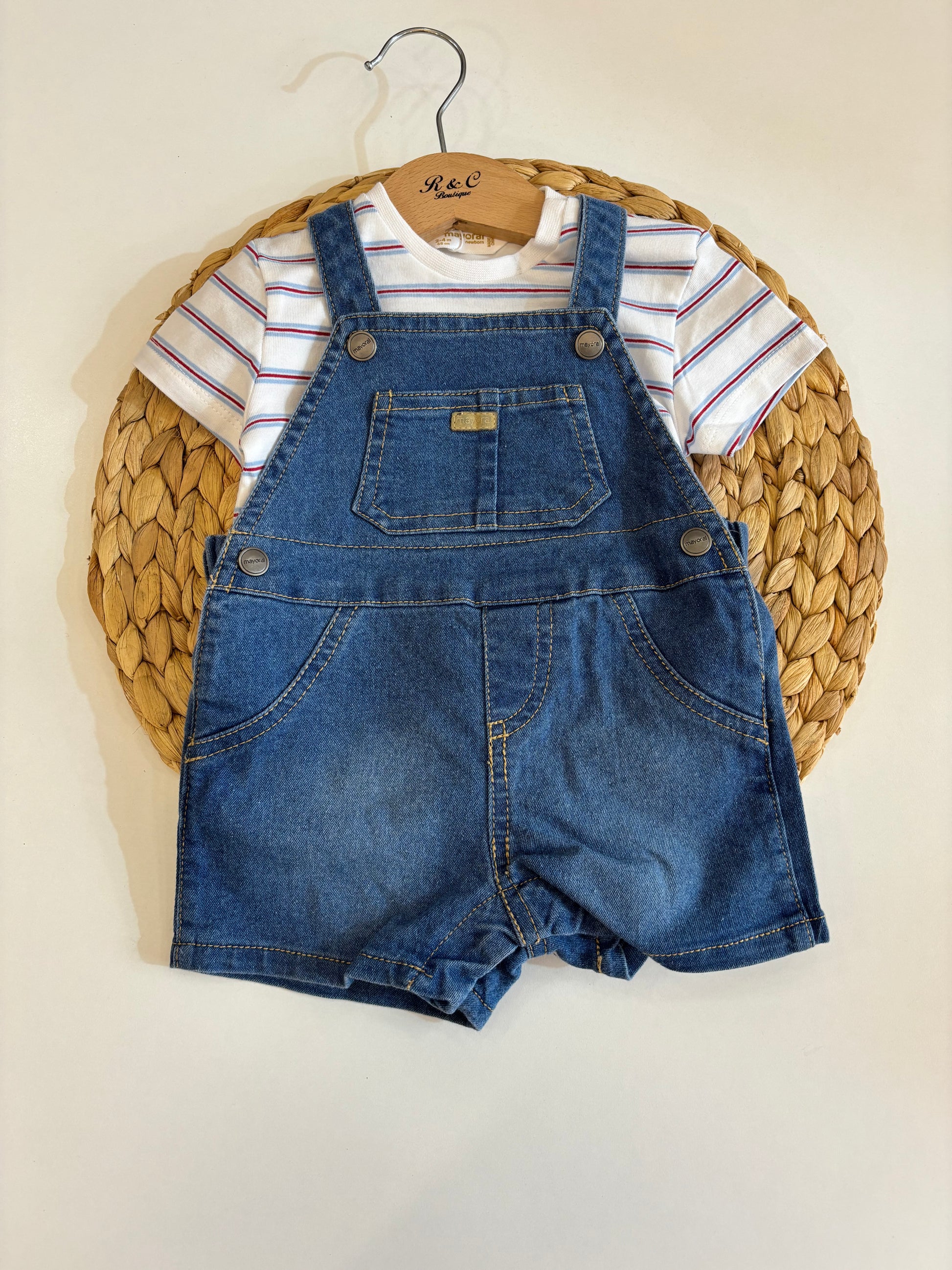 Salopette in denim