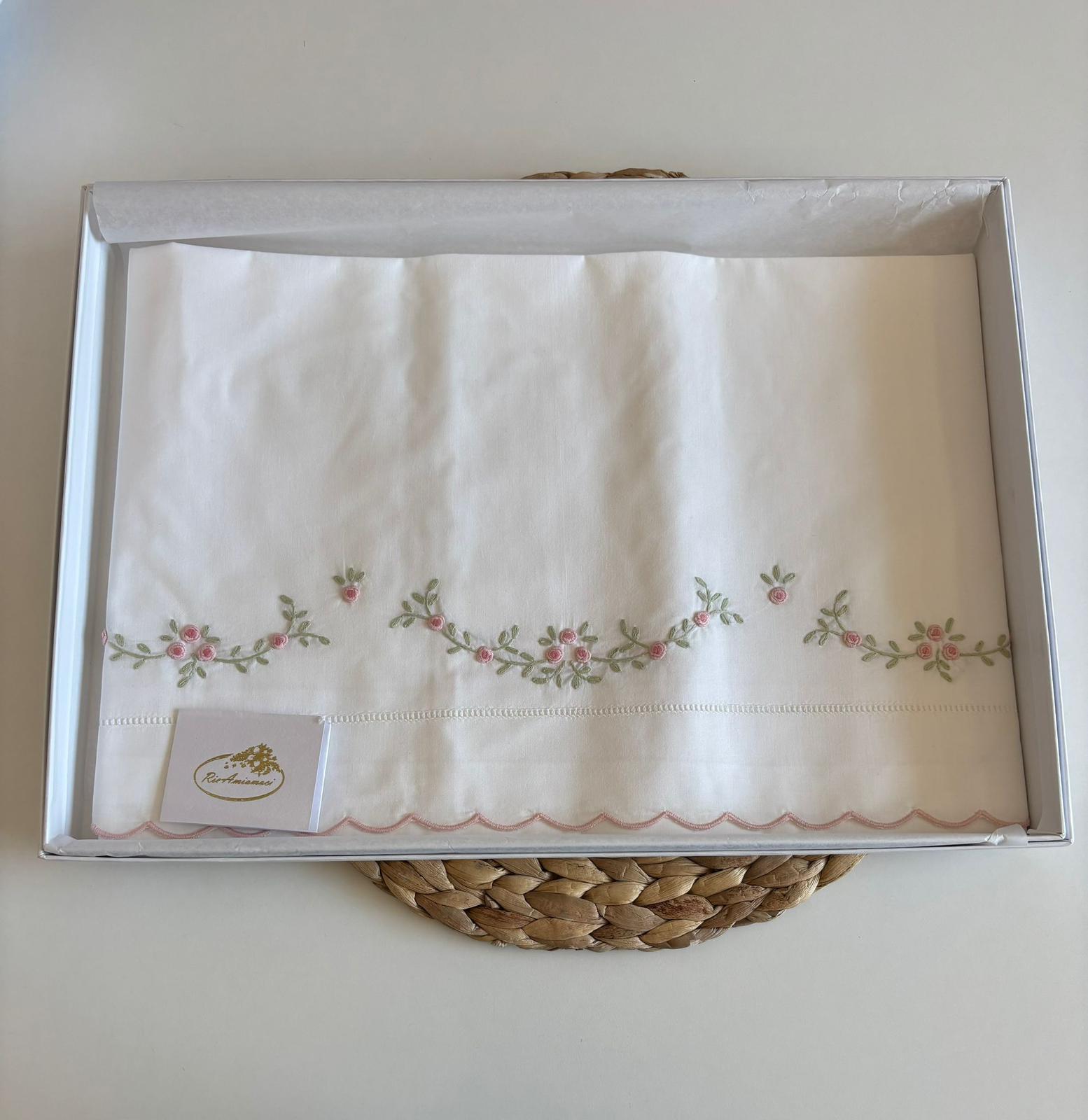 Lenzuolo Ricamiamoci carrozzina