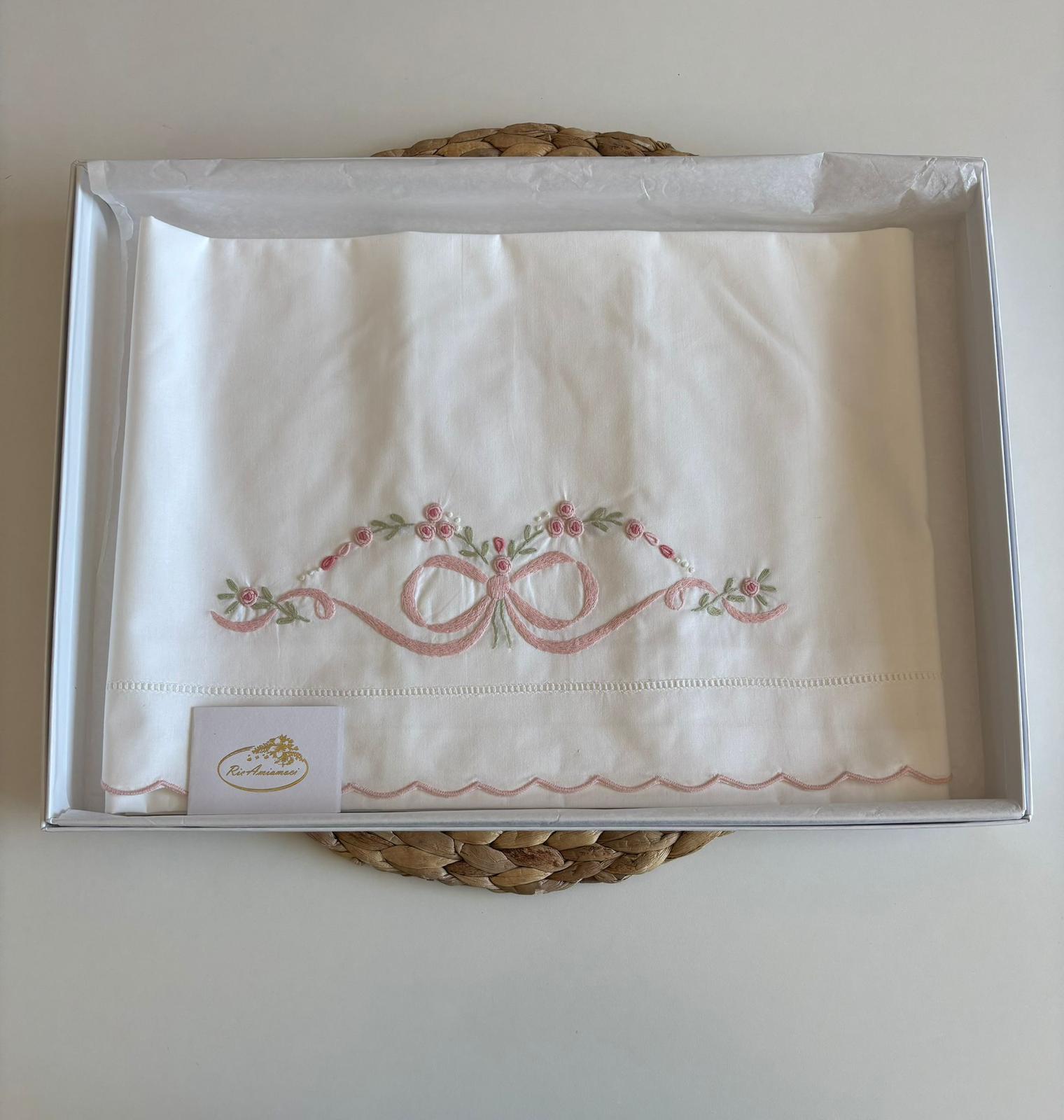 Lenzuolo Ricamiamoci carrozzina