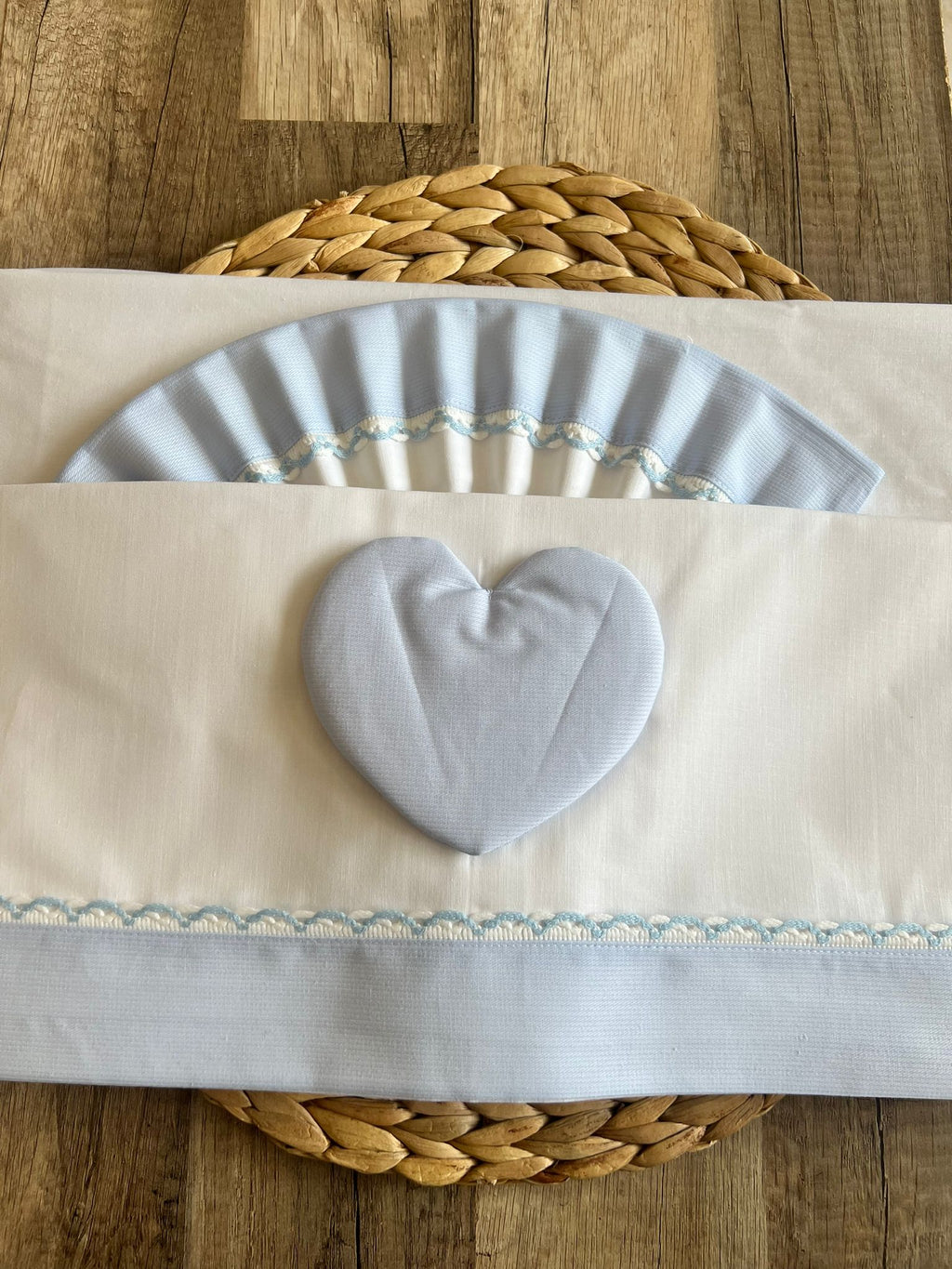 Lenzuola lettino cuore